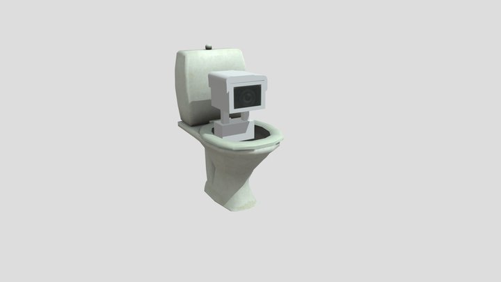 Spy Toilet Cam 3D Model