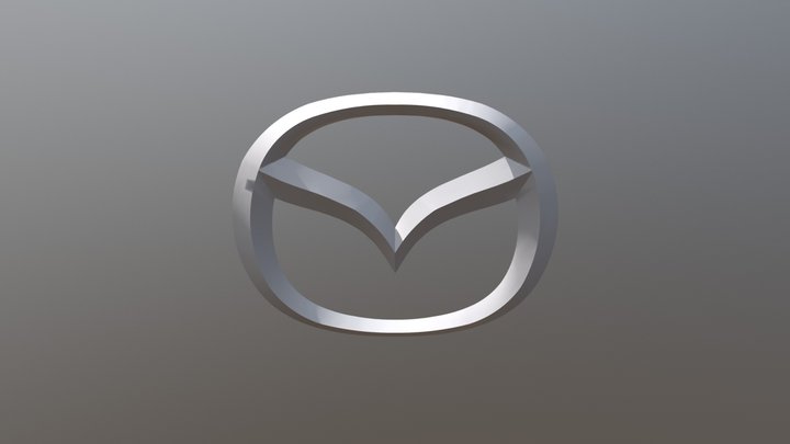 Mazda Badge 3D Model