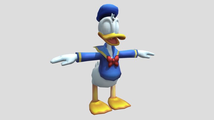 Donald Duck (Disney) 3D Model