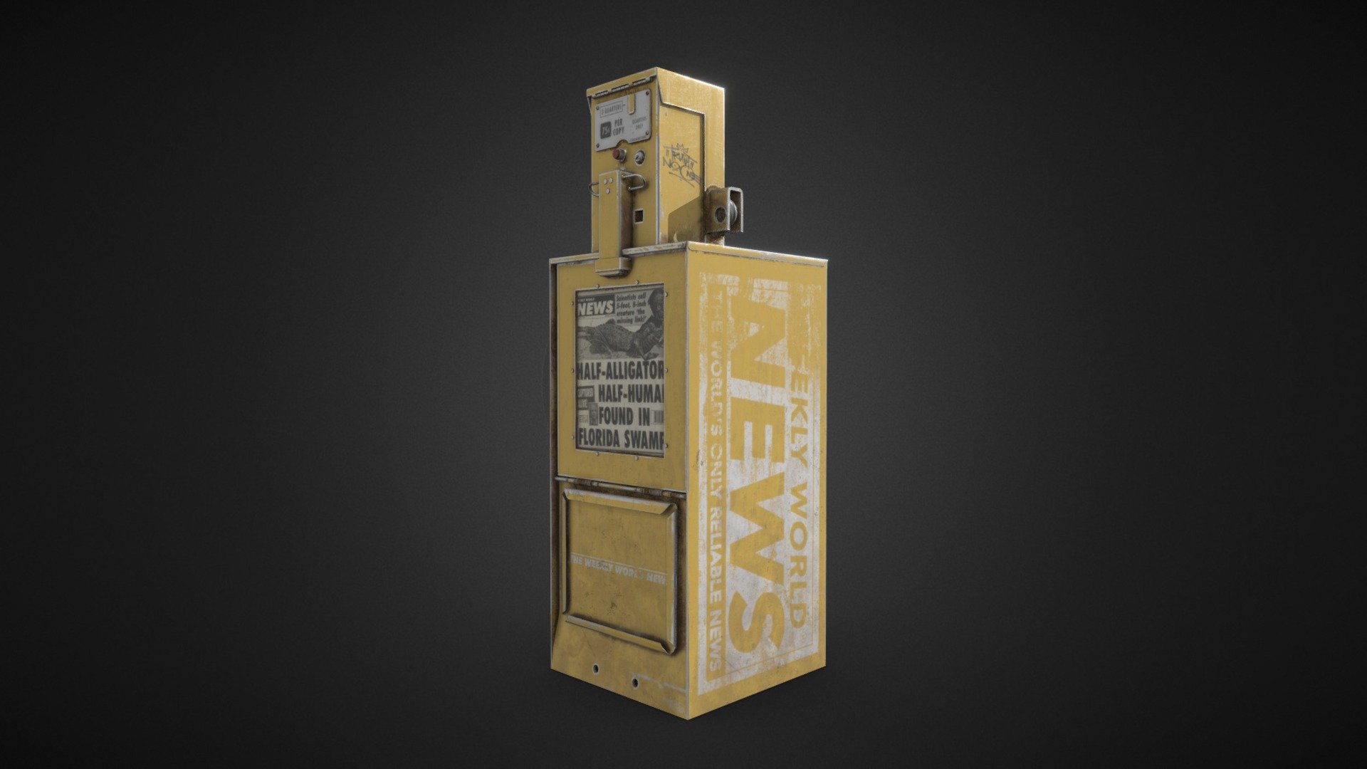 Newsbox - 3D model by MudCryptid (@Zanderstedt) [fb2e30f] - Sketchfab
