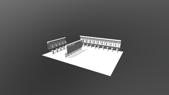 Booths 1 3D Model