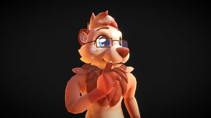 Otter T pose - Download Free 3D model by Killer O (@KillerOz1) [82b92db]