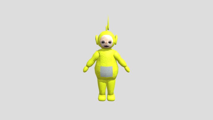 garrys mod teletubbies laa laa 3D Model