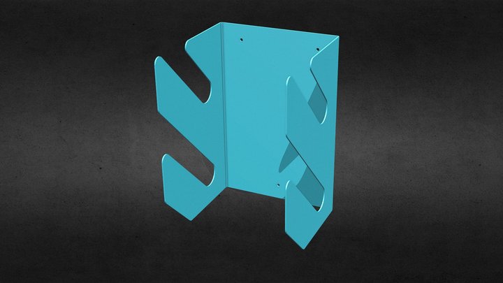 Крепление для Сноборда 3D Model
