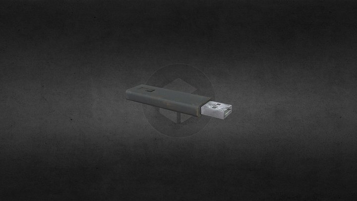 USB Key - Dirty 3D Model