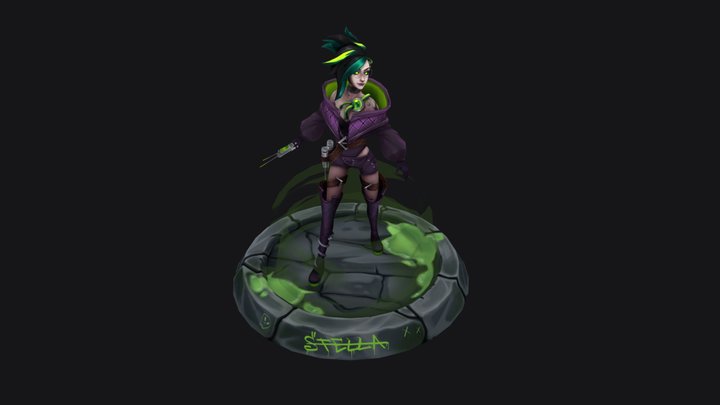 Stella - The Shattered Vial 3D Model