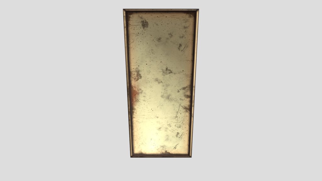 Metal Door Yellow Rust