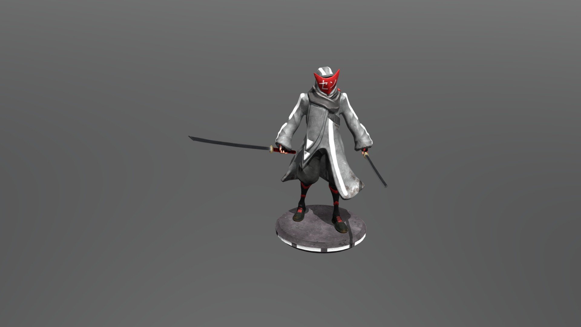 SKETCHFAB_SAMURAI - 3D model by Moffart [fb3345e] - Sketchfab