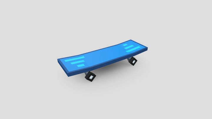 Skateboard 3D Model