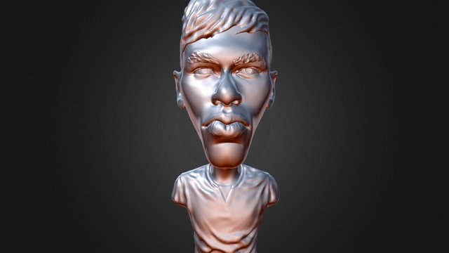 Neymar 3D Model