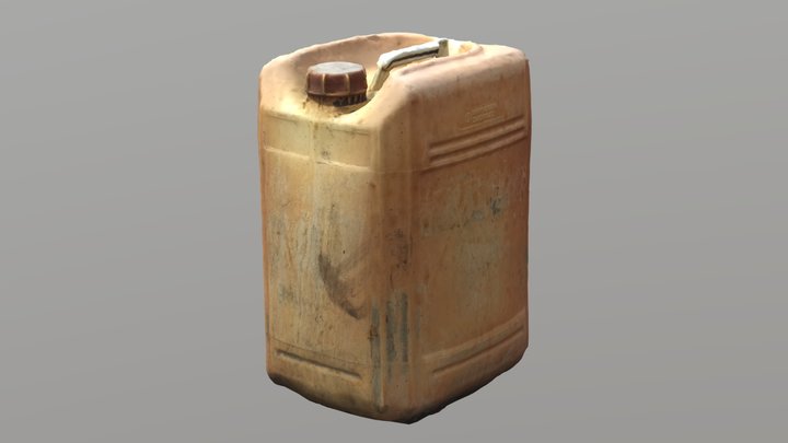 Jerrycan Scan 3D Model
