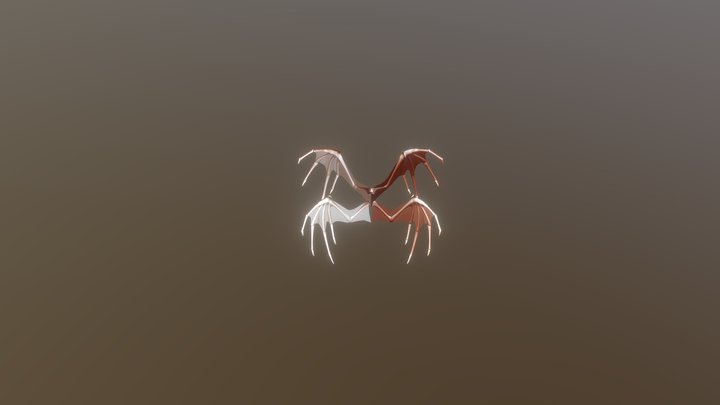Attachment_new quad wings 3D Model