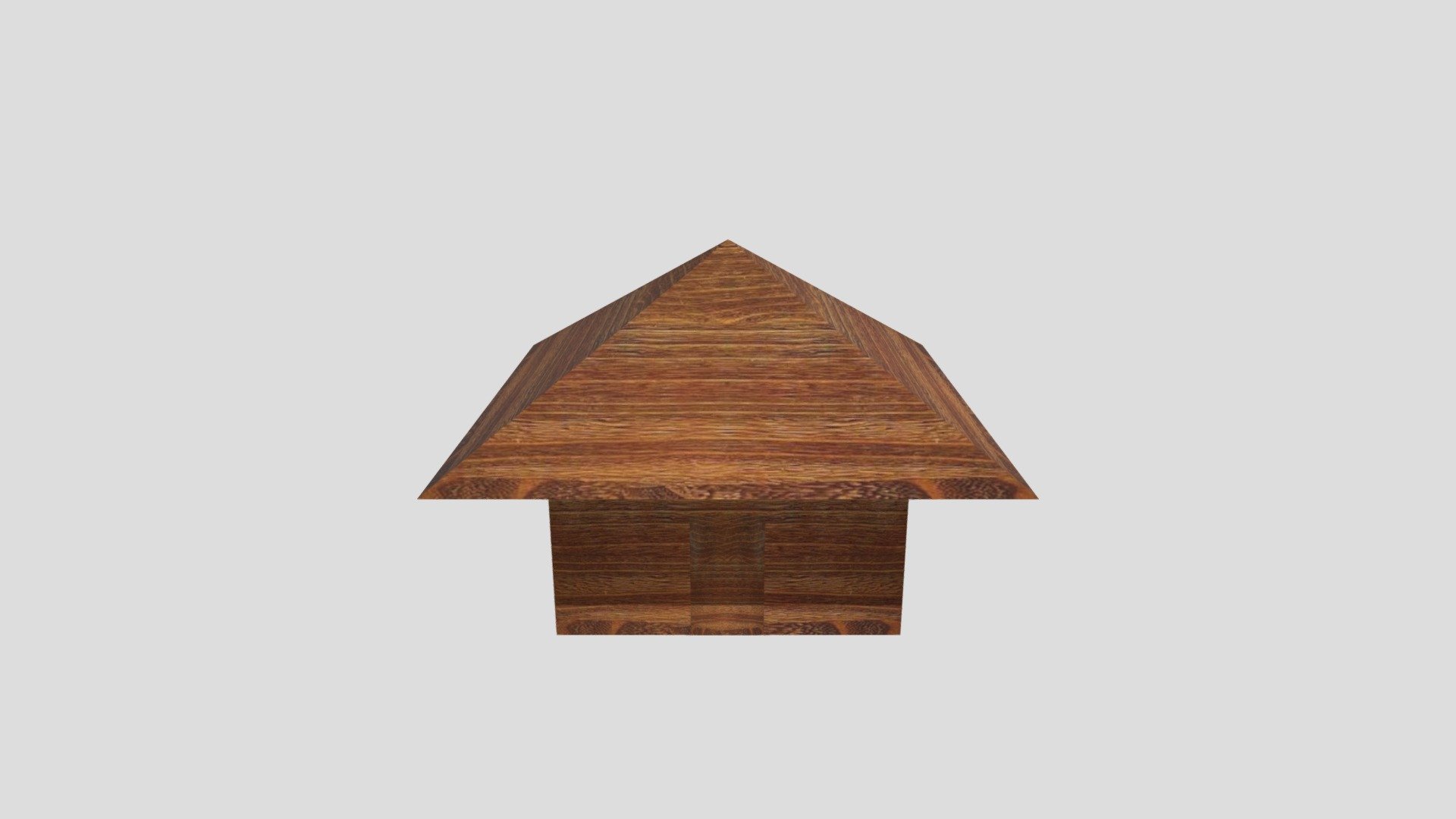 Everything wooden house