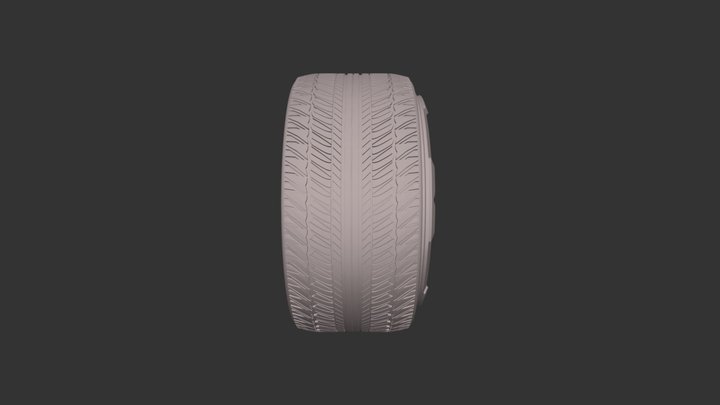 Tire 01 3D Model