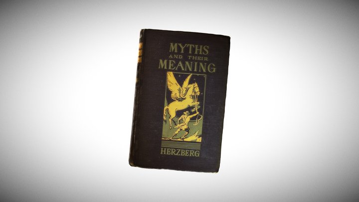 Mythology Book 3D Model