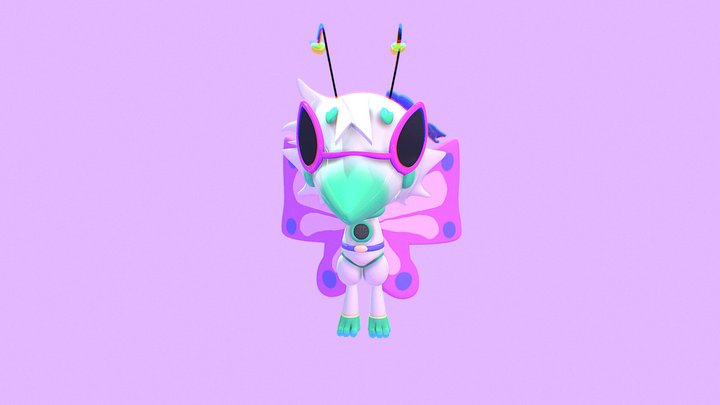 FNAF OC (Idol girl) 3D Model