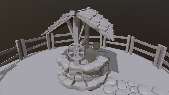 Pozo 3D Model