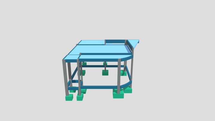 Projeto estrutural (Garagem) - Murilo 3D Model