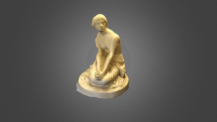 HISP345 Assignment 1 Joan of Arc Statue 3D Model