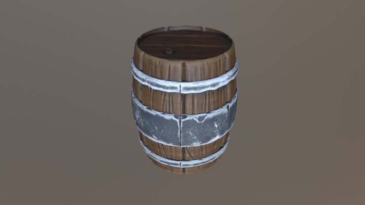 Barrel Prop 3D Model