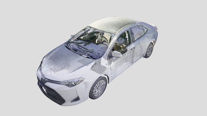 2018 Toyota Corolla Sample 3D Model