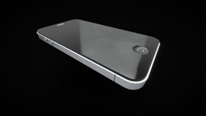 iPhone 4 3D Model