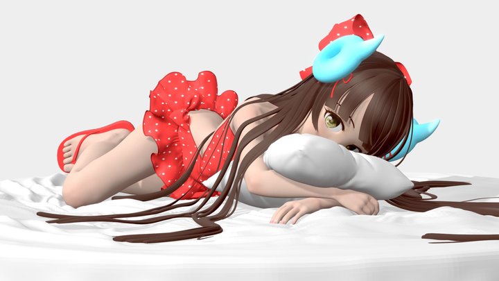 Himiko ヒミコ (Eiyu-Senki WW) 3D Model