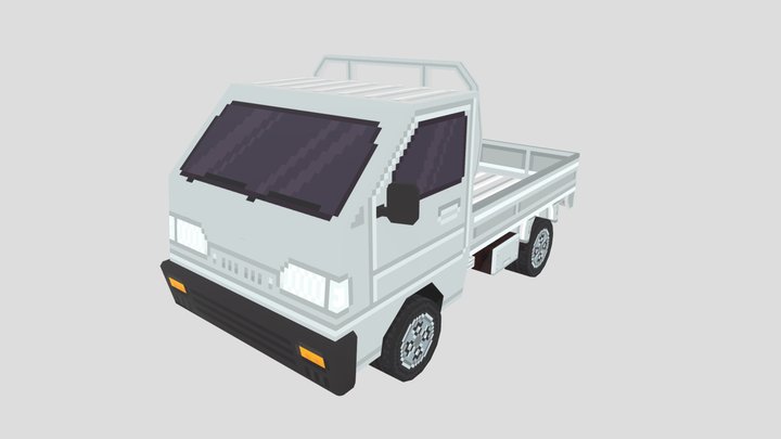 Kei Truck 3D Model