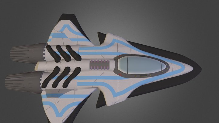 SpaceShip(WIP) 3D Model