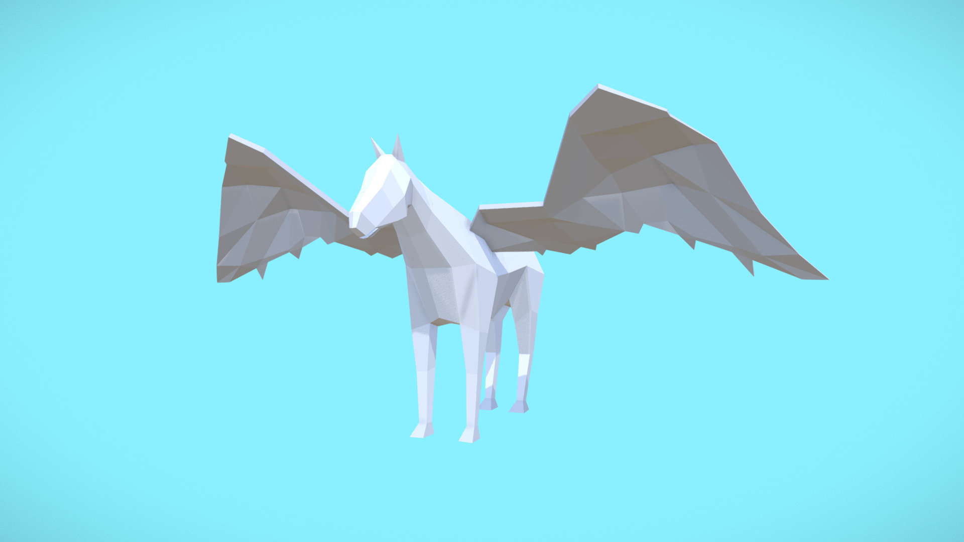 Pegasus - Mythical Beasts Jousting Assets