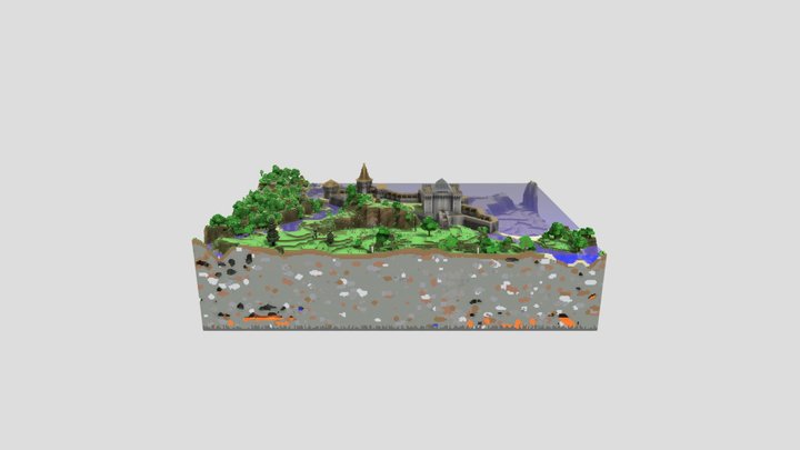 Terra Média - Castle 3D Model