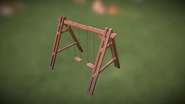 Swing Set 3D Model