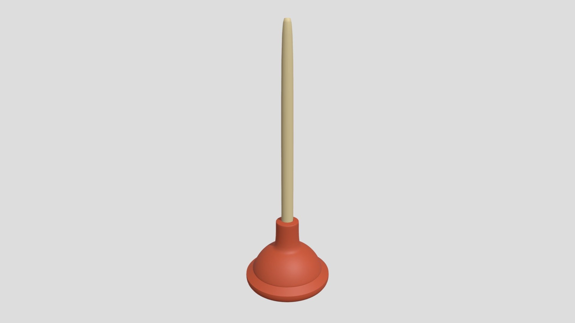 Plunger Model Download Free 3D model by daand [fb404de] Sketchfab