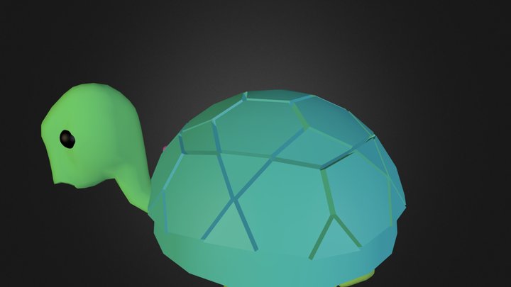 character turtle 3D Model