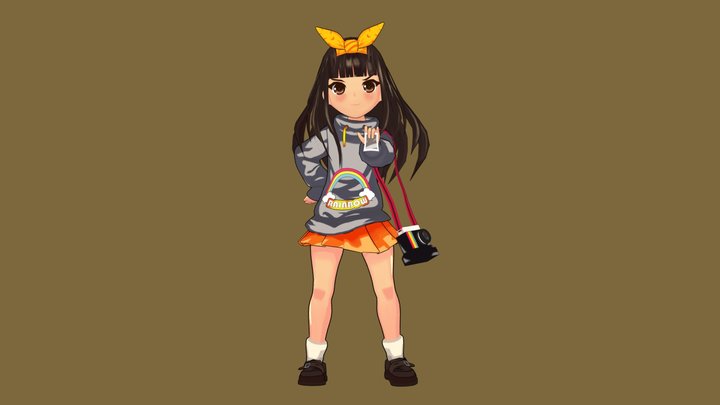 Denstiny Child - Botan 3D Model