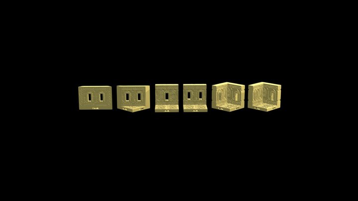 Dwarven Window Display 3D Model