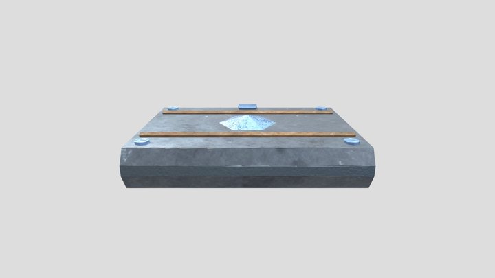 Spell book  (Substance Painter) 3D Model