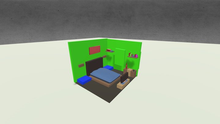 3d room 3D Model