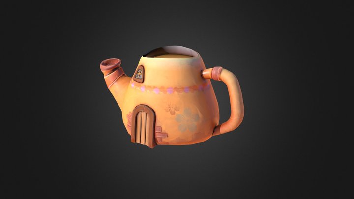 TeapotHouse 3D Model