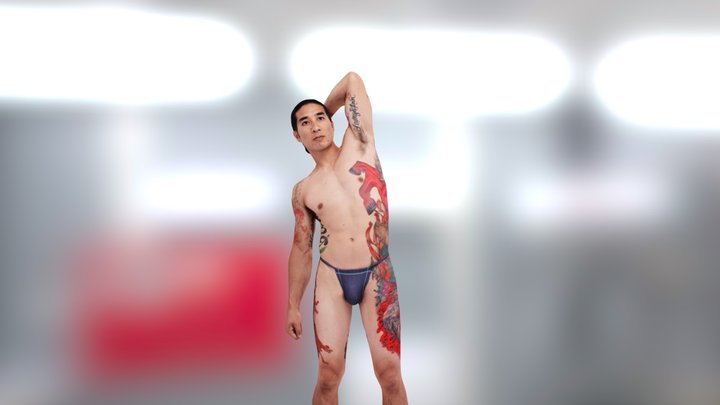 Art and Skin, Vol. 1: Kiet Hong 3D Model