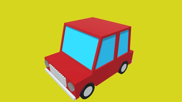 CARTOON-CAR 3D Model