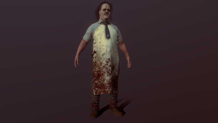 LeatherFace (a Texas Chainsaw Massacre) 3D Model