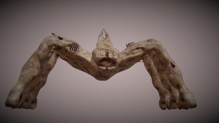 MindFlayer Meat Form 3D Model