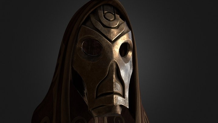 Volsung Dragon Priest Mask 3D Model