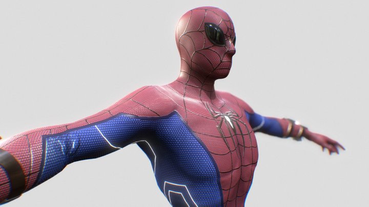 Spiderman – Kostenloses 3D-Modell STL