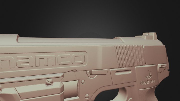 Namco GunCon .STL - Scan in a Box 3D Model