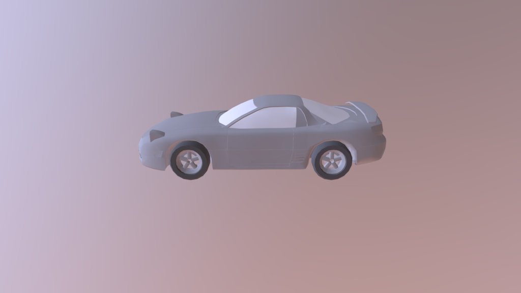 Pink Car - 3D model by redriolu [fb482fa] - Sketchfab