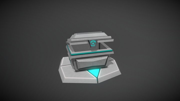 Stone_Chest 3D Model