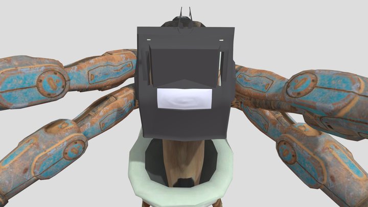 Sword-strider-skibidi-toilet 3D Model