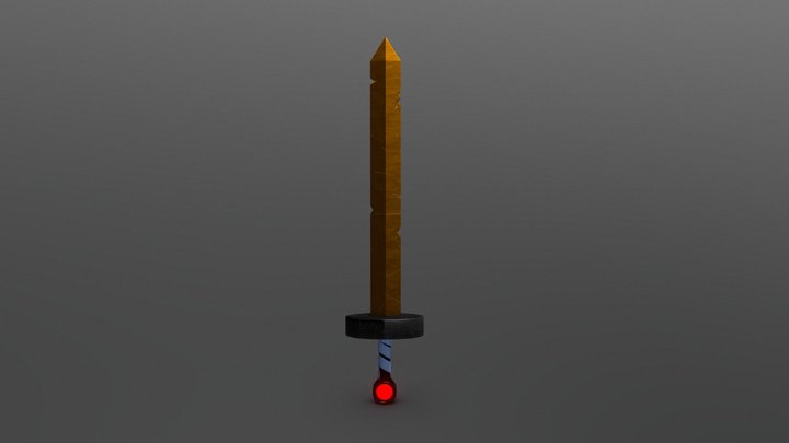 Espada de Hora de aventura. 3D Model